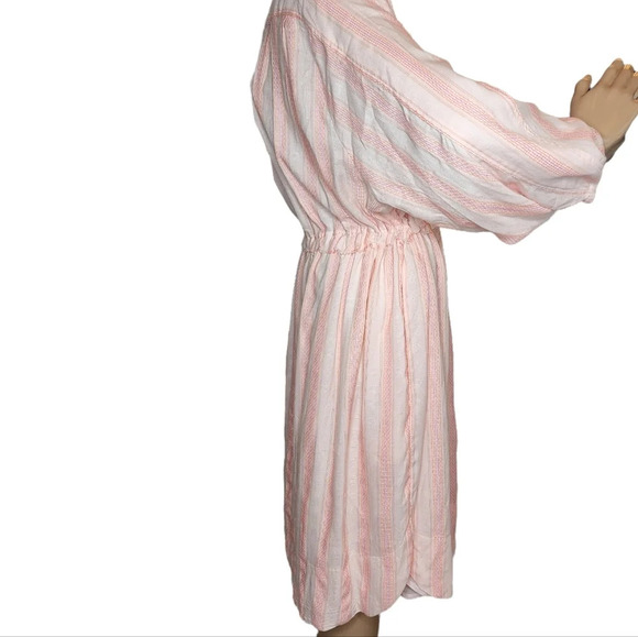 NWT dRA Pink Stripe Oversized flowy dress Viscose Size Medium - Picture 9 of 16
